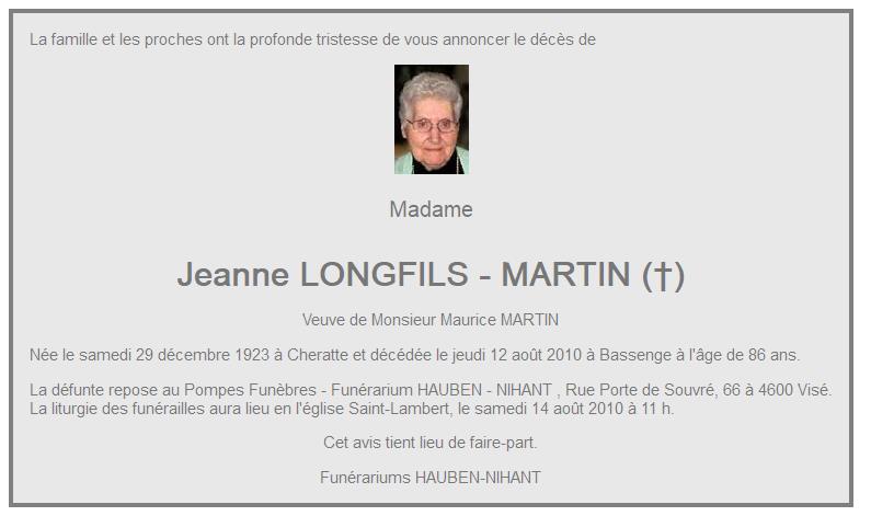 Image Annonce nécrologique