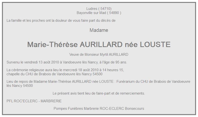 Image Annonce nécrologique