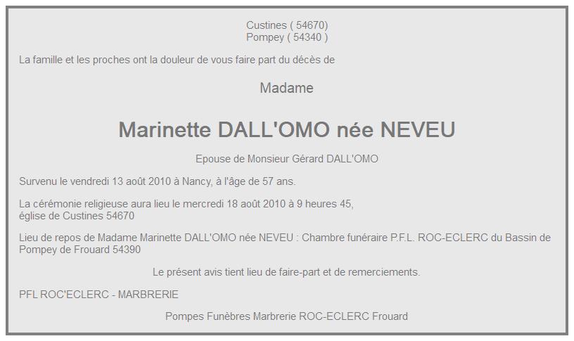 Image Annonce nécrologique
