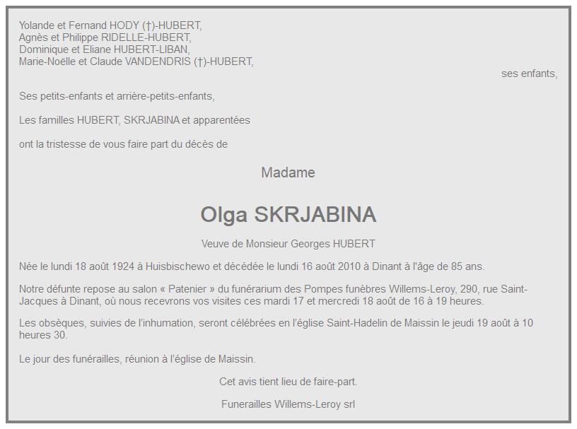 Image Annonce nécrologique