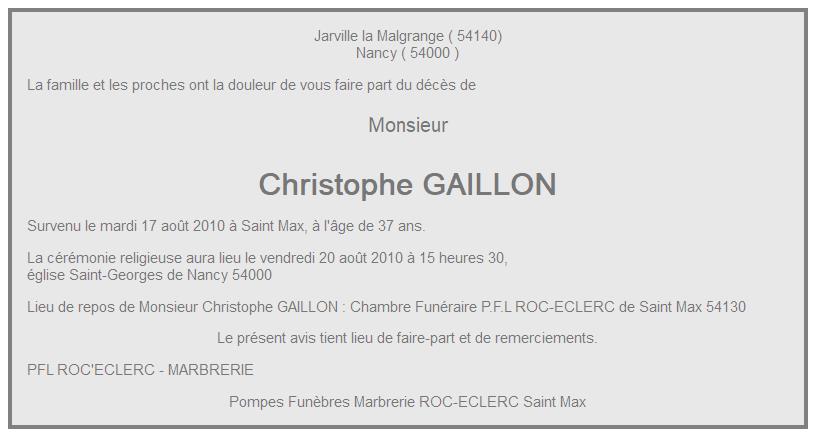 Image Annonce nécrologique