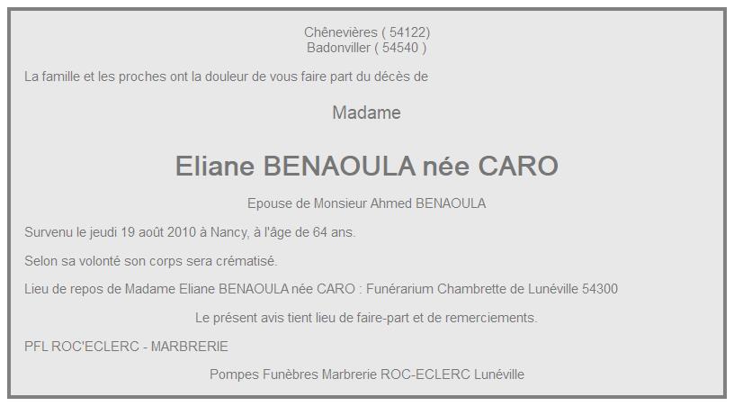 Image Annonce nécrologique