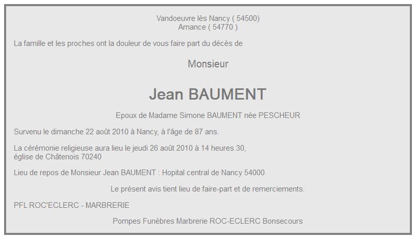 Image Annonce nécrologique