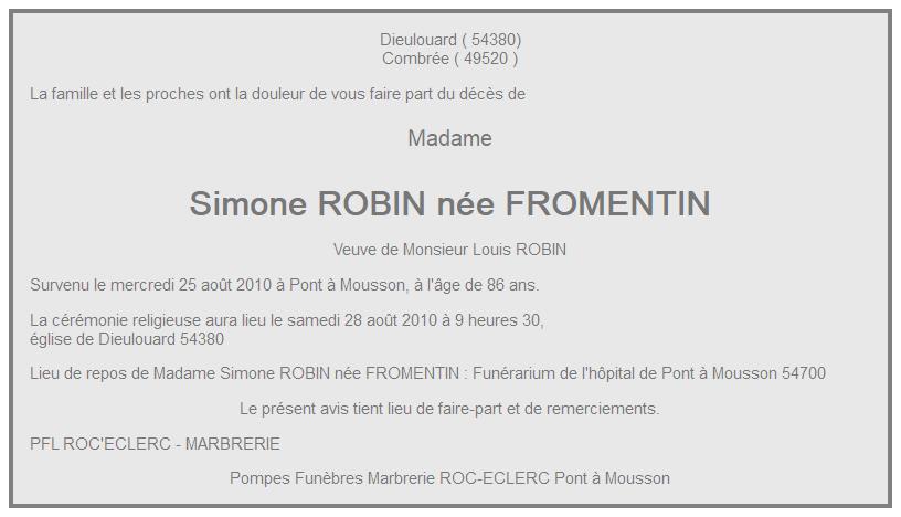 Image Annonce nécrologique