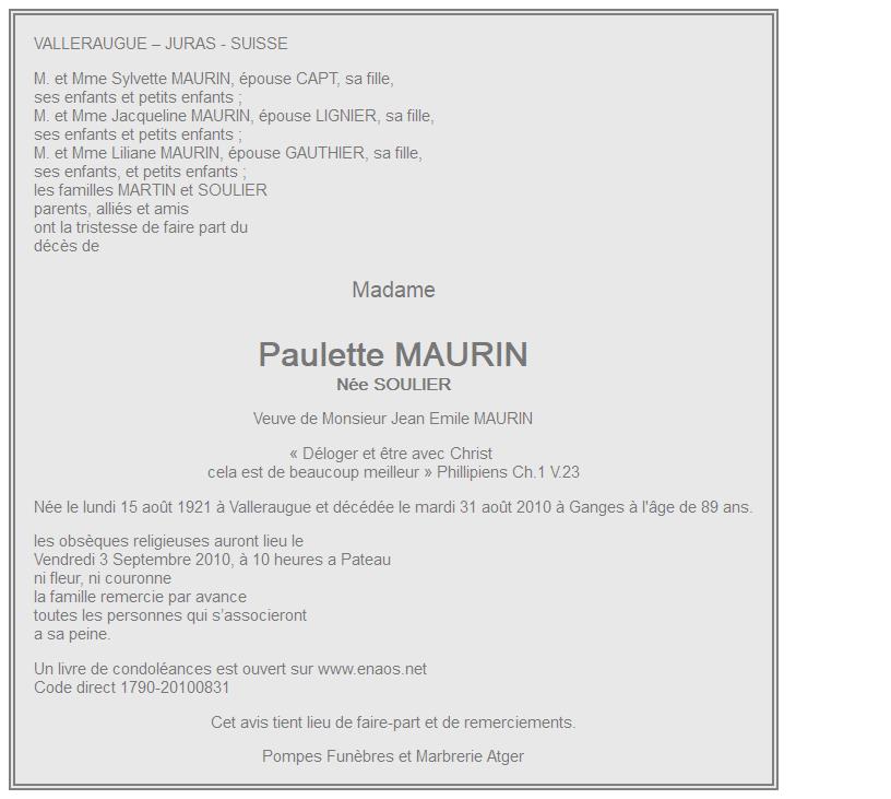 Image Annonce nécrologique
