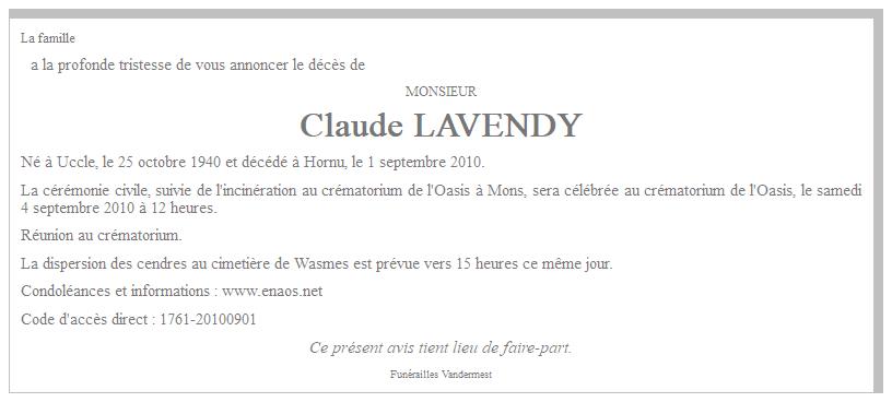 Image Annonce nécrologique