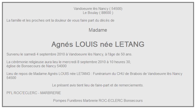 Image Annonce nécrologique