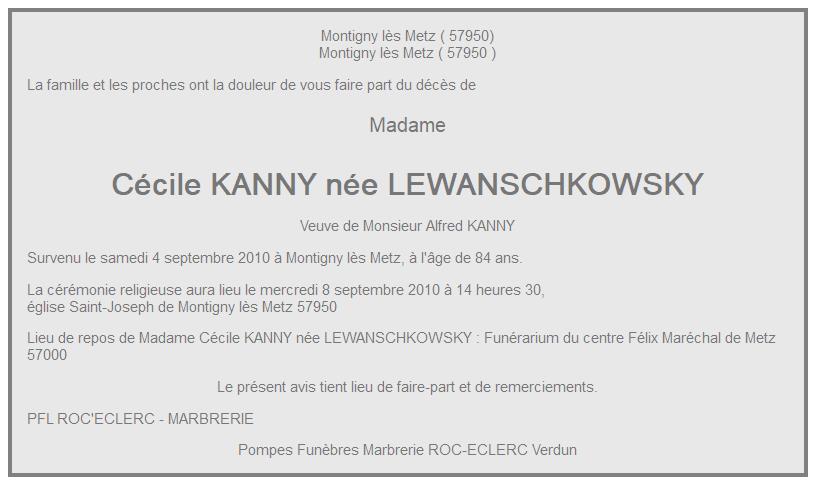 Image Annonce nécrologique