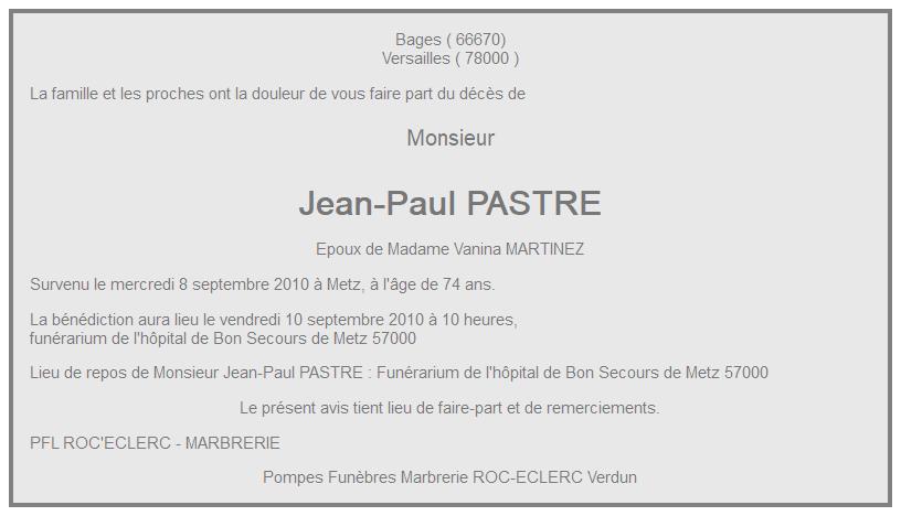 Image Annonce nécrologique