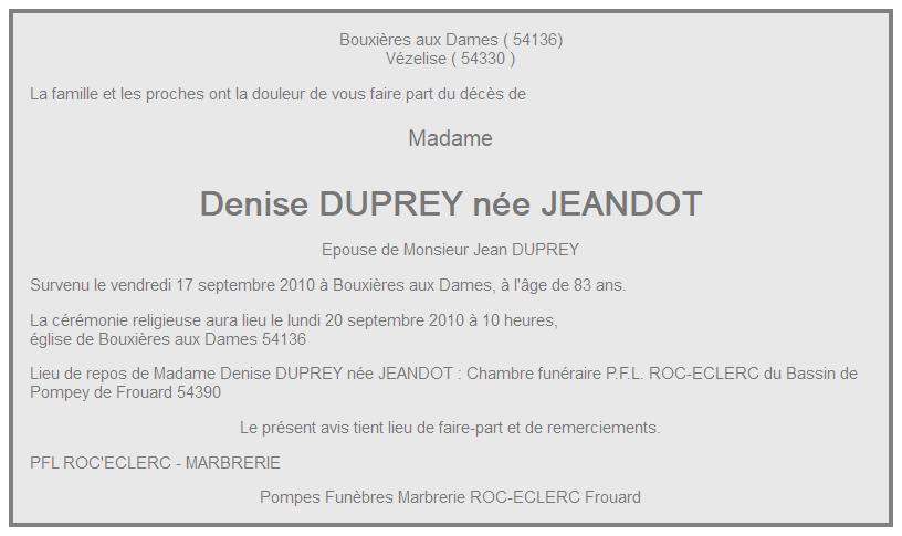 Image Annonce nécrologique