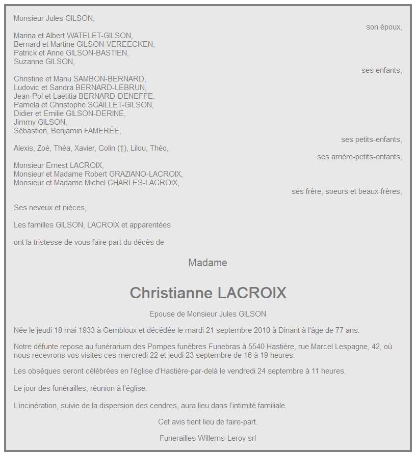 Image Annonce nécrologique