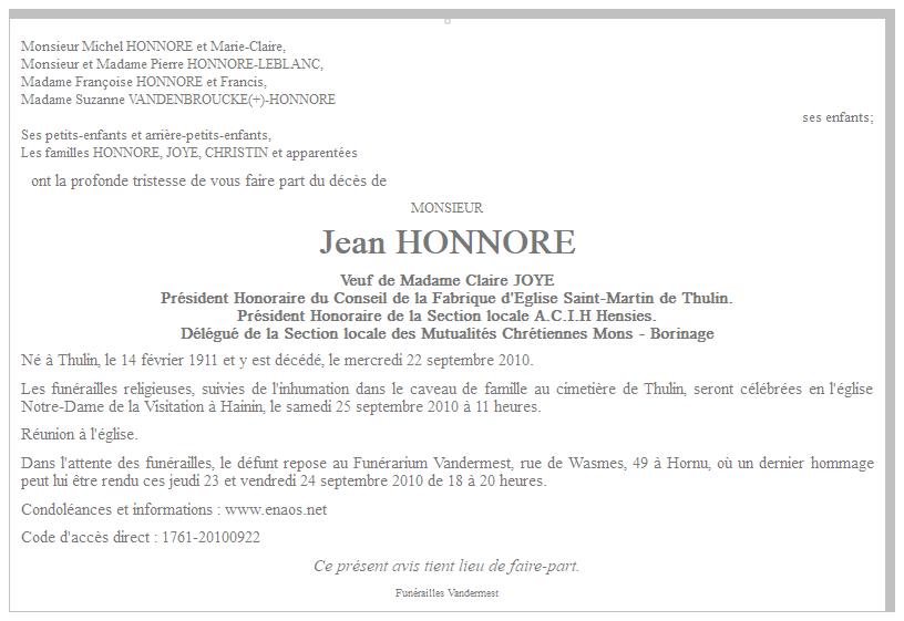 Image Annonce nécrologique
