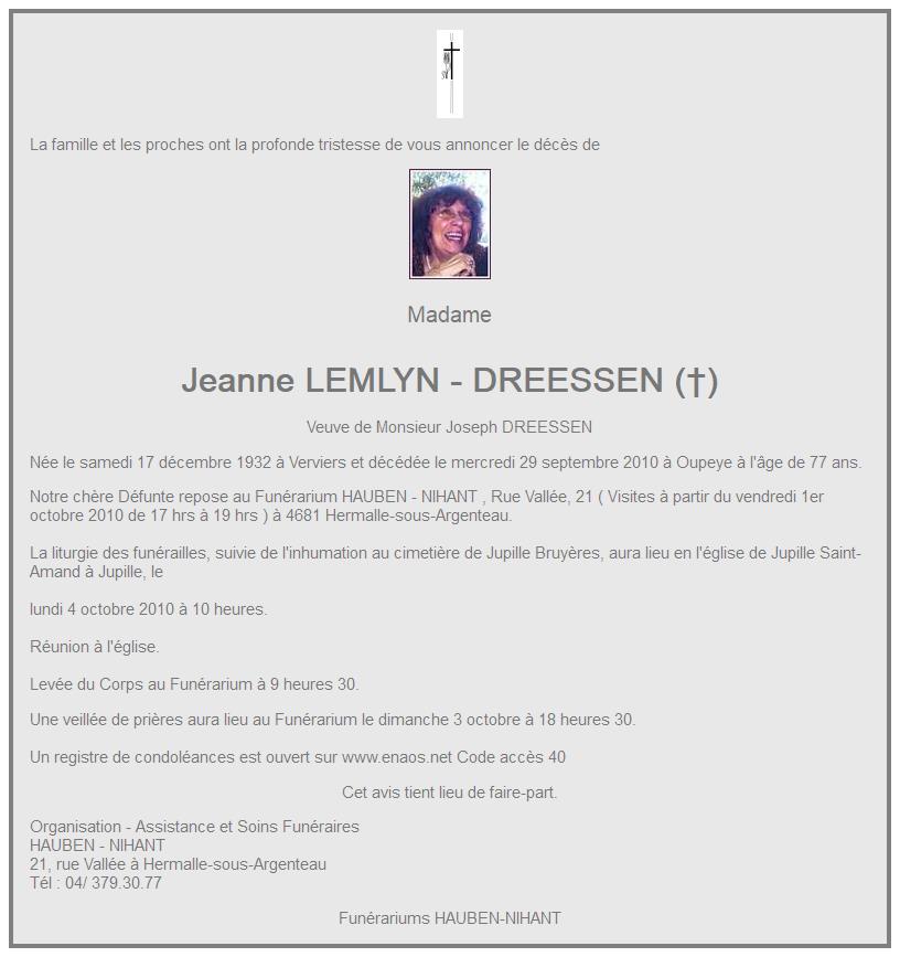 Image Annonce nécrologique