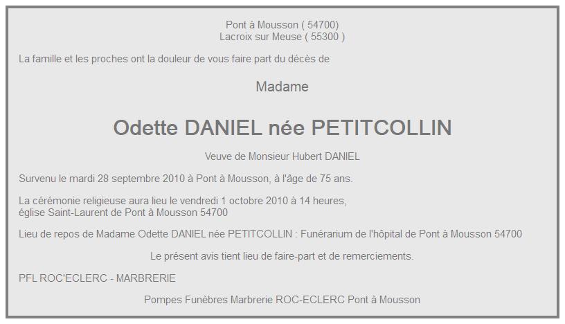 Image Annonce nécrologique