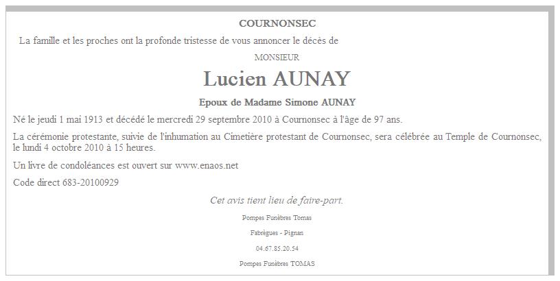 Image Annonce nécrologique