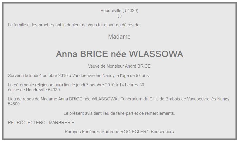 Image Annonce nécrologique