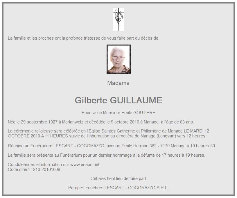 Image Annonce nécrologique