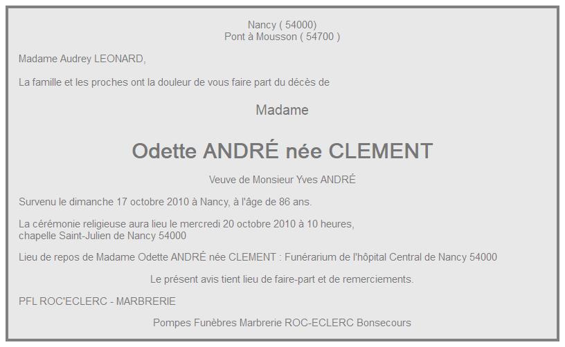 Image Annonce nécrologique