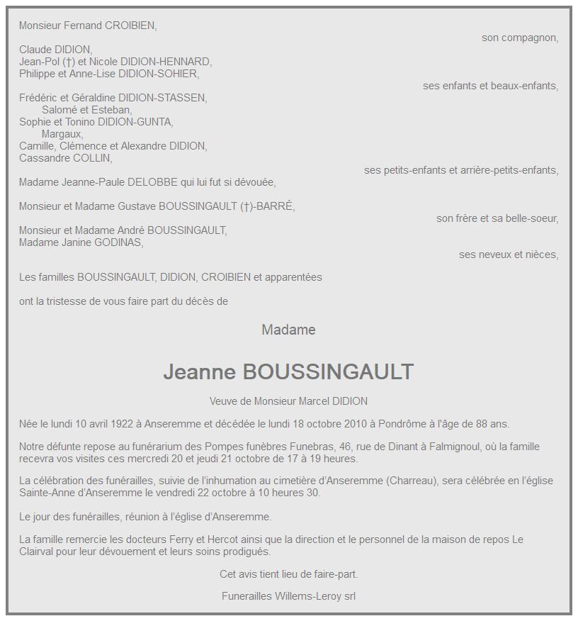 Image Annonce nécrologique
