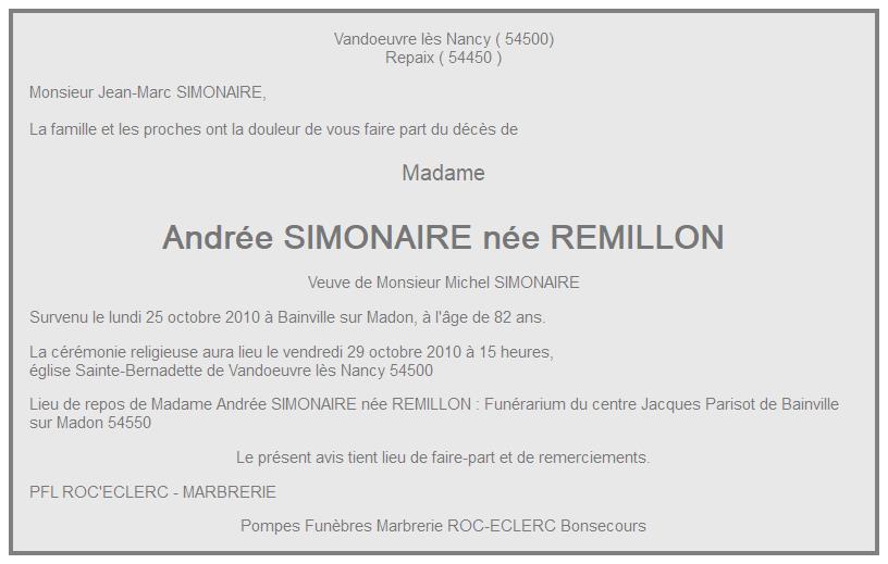 Image Annonce nécrologique