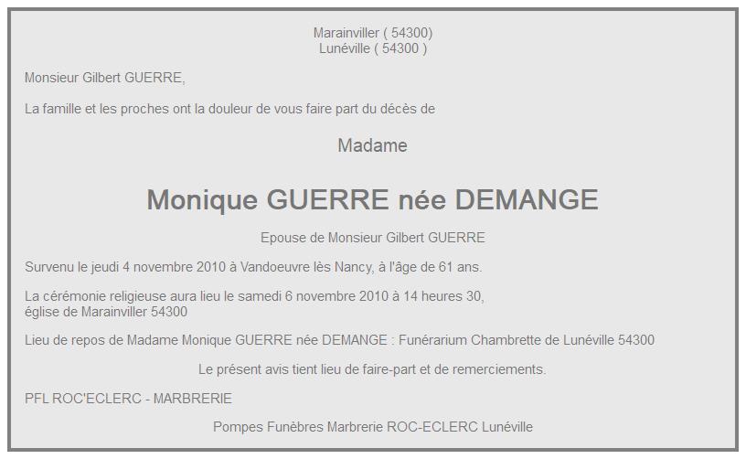 Image Annonce nécrologique