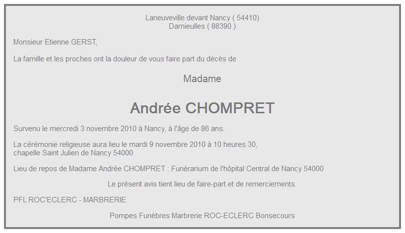 Image Annonce nécrologique