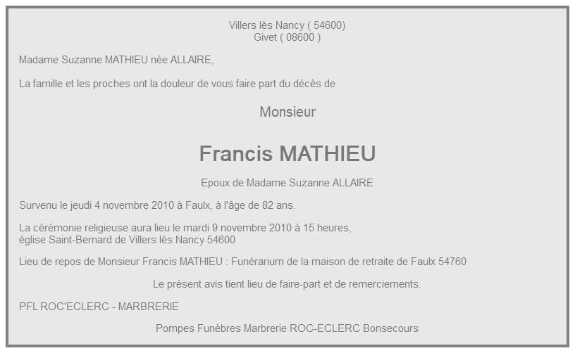 Image Annonce nécrologique