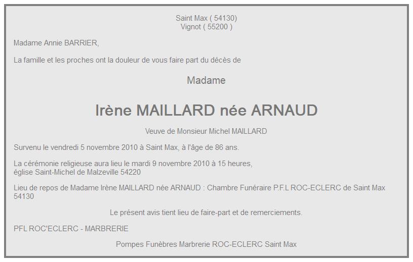 Image Annonce nécrologique