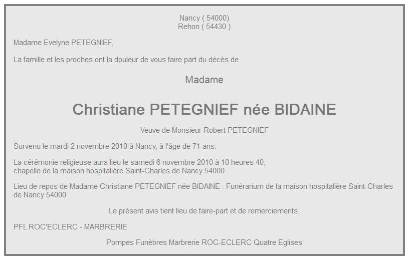 Image Annonce nécrologique