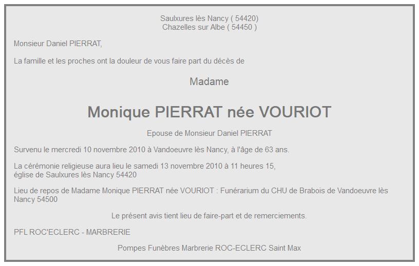 Image Annonce nécrologique
