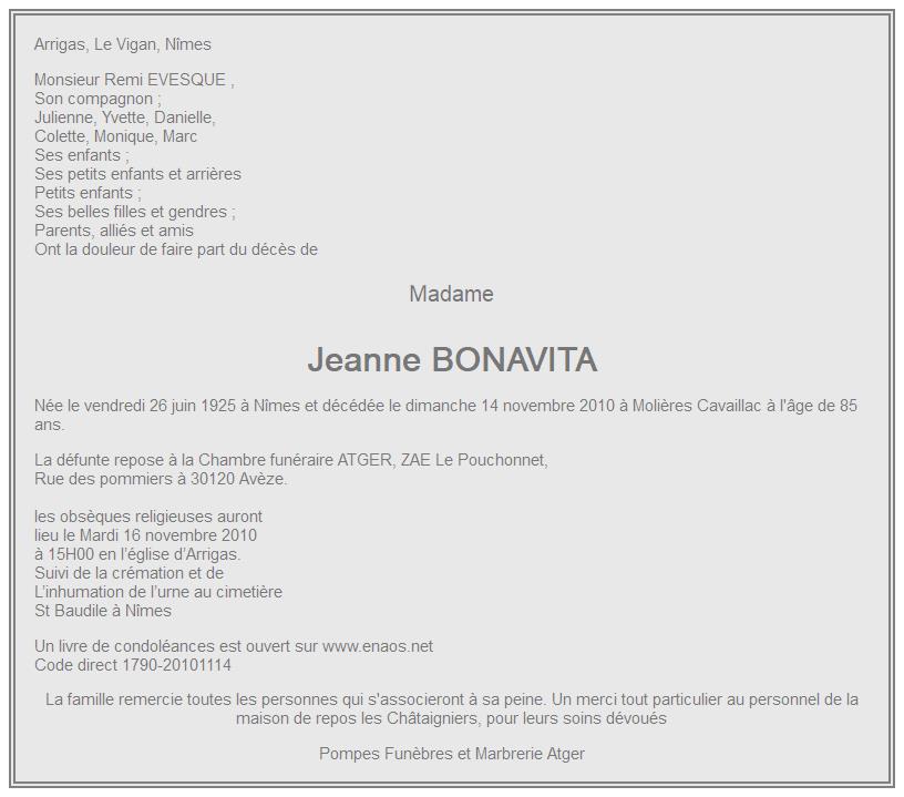 Image Annonce nécrologique