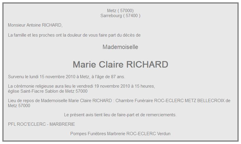 Image Annonce nécrologique