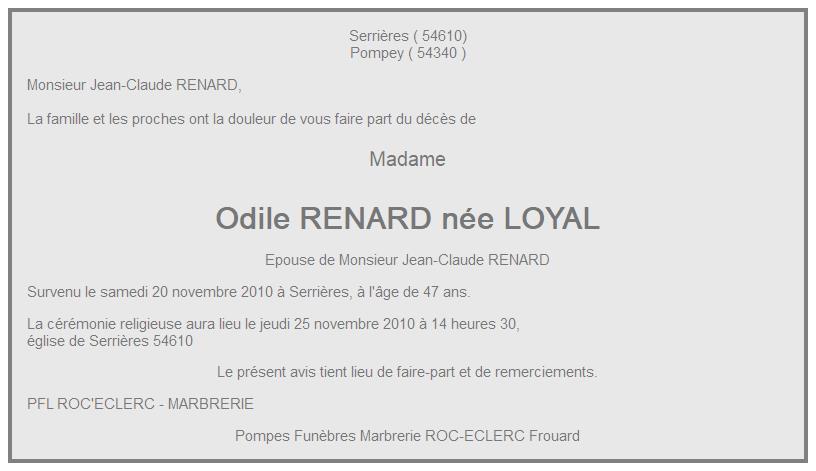 Image Annonce nécrologique