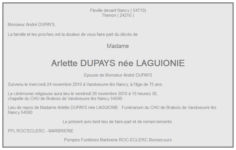 Image Annonce nécrologique