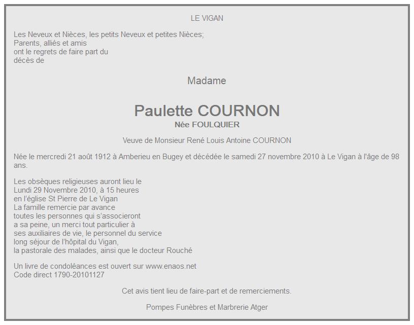 Image Annonce nécrologique