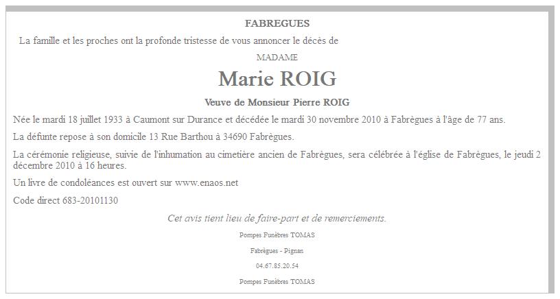 Image Annonce nécrologique