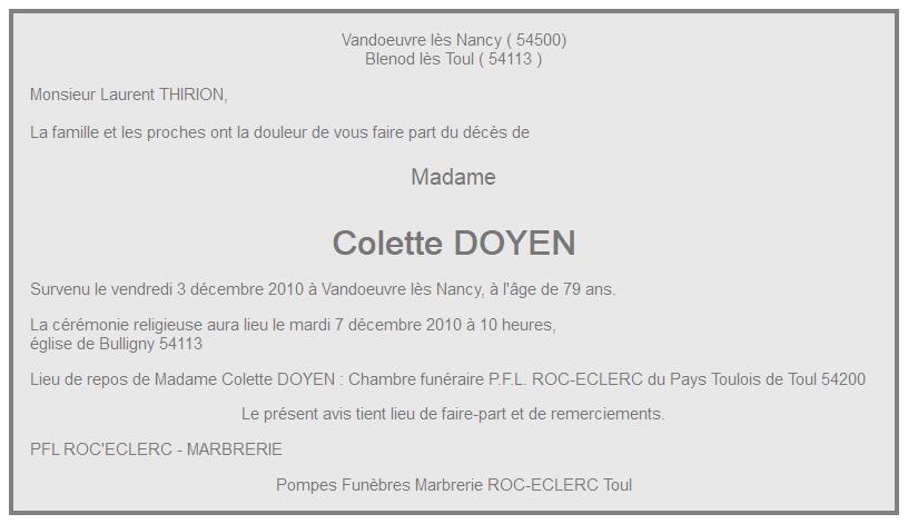 Image Annonce nécrologique