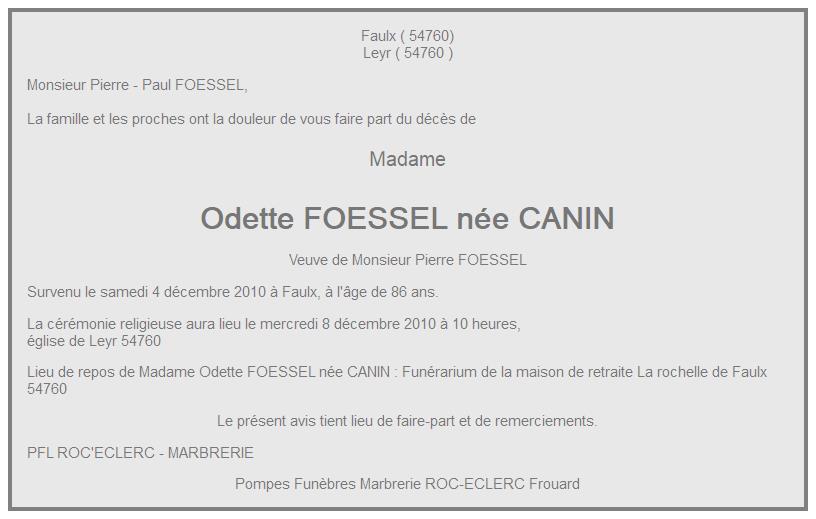 Image Annonce nécrologique