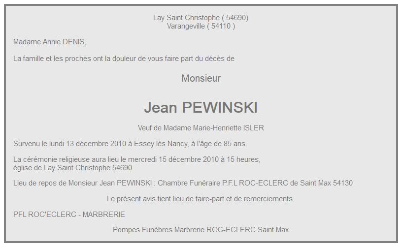 Image Annonce nécrologique