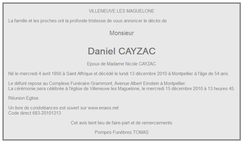 Image Annonce nécrologique