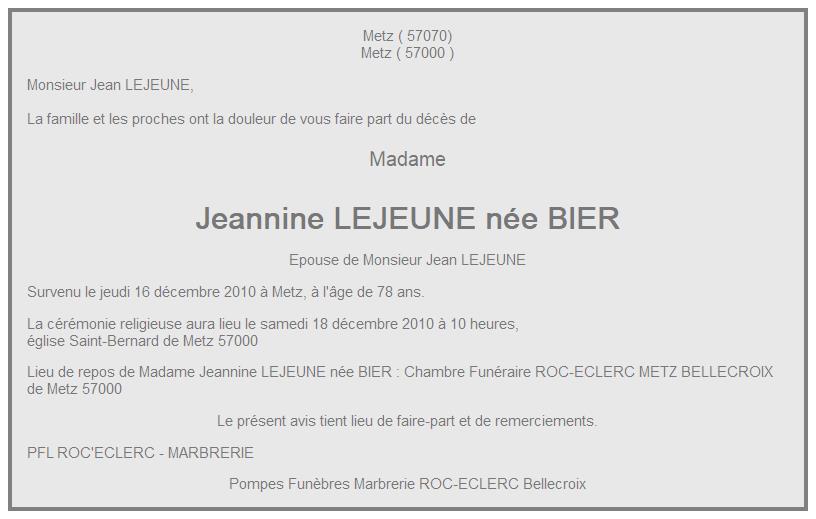 Image Annonce nécrologique