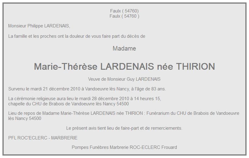 Image Annonce nécrologique