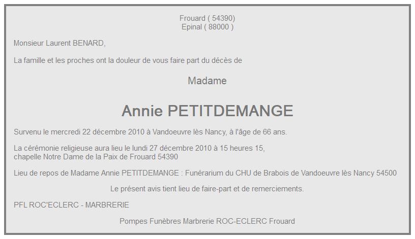 Image Annonce nécrologique