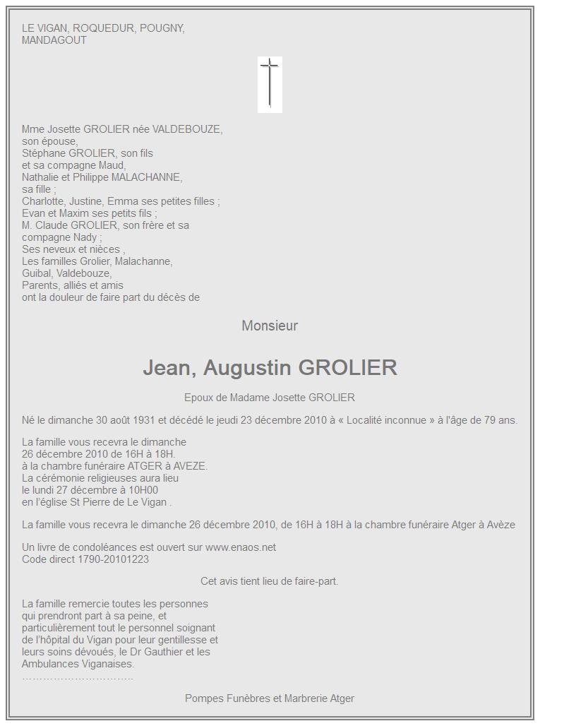 Image Annonce nécrologique