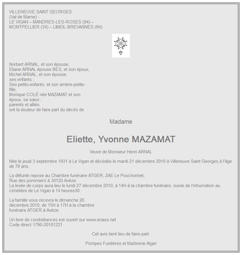 Image Annonce nécrologique