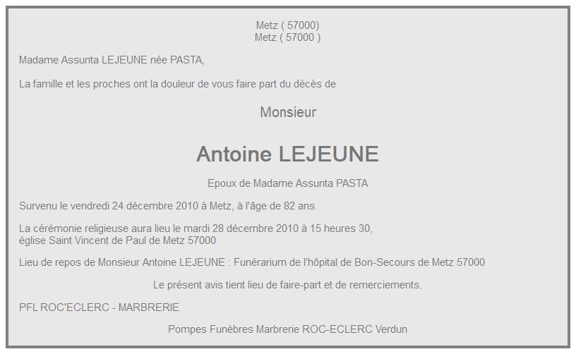 Image Annonce nécrologique