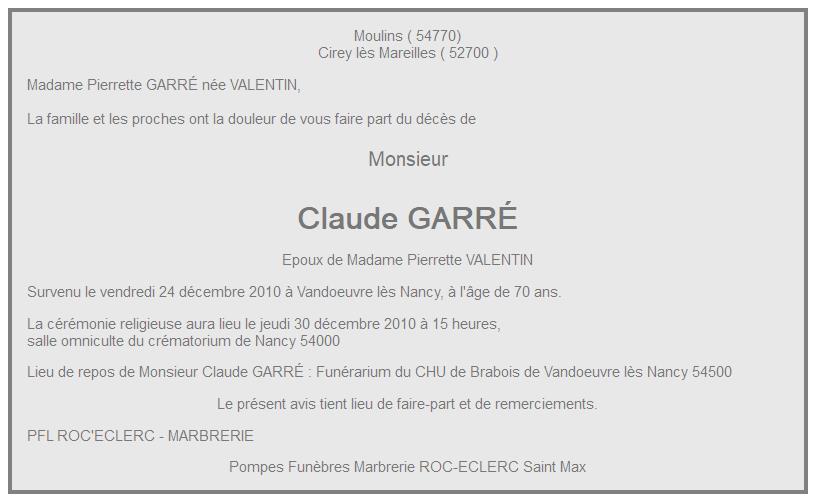 Image Annonce nécrologique