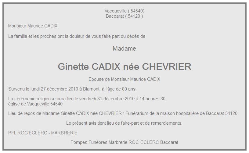 Image Annonce nécrologique