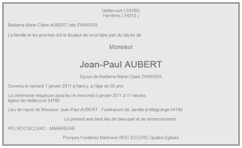 Image Annonce nécrologique