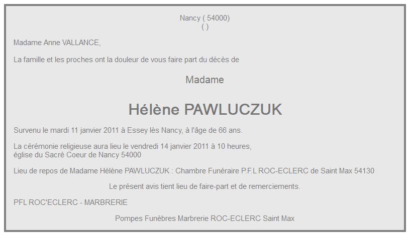 Image Annonce nécrologique